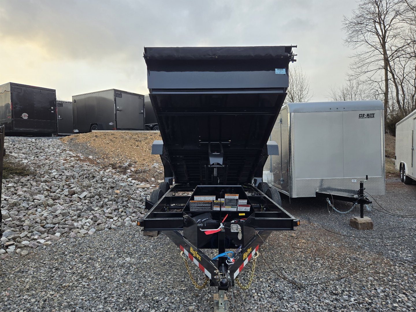 New 7 x 14 Big Tex NOMAD 14LX Low Pro Dump Trailer, 14k GVWR ***Scissor Hoist Lift w/Power Up, Power Down & Gravity Down