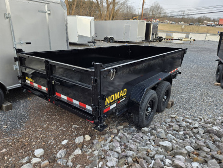New 7 x 14 Big Tex NOMAD 14LX Low Pro Dump Trailer, 14k GVWR ***Scissor Hoist Lift w/Power Up, Power Down & Gravity Down