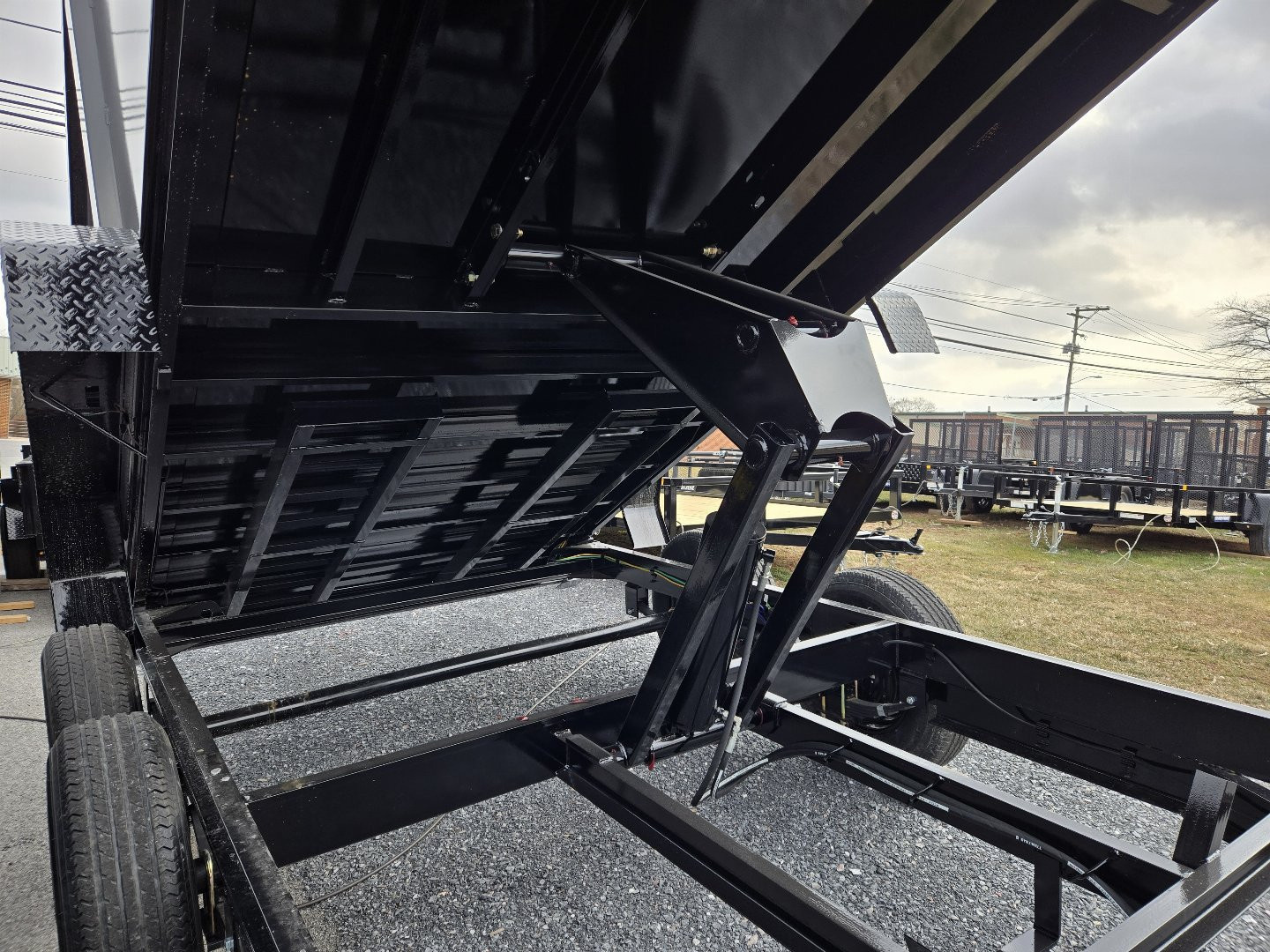 New 7 x 14 Big Tex NOMAD 14LX 48" High Side Low Pro Dump Trailer, 14k GVWR ***Scissor Hoist w/Power Up, Power Down & Gravity Down