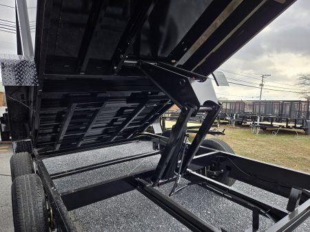 New 7 x 14 Big Tex NOMAD 14LX 48" High Side Low Pro Dump Trailer, 14k GVWR ***Scissor Hoist w/Power Up, Power Down & Gravity Down