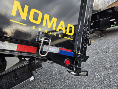 New 7 x 14 Big Tex NOMAD 14LX 48" High Side Low Pro Dump Trailer, 14k GVWR ***Scissor Hoist w/Power Up, Power Down & Gravity Down