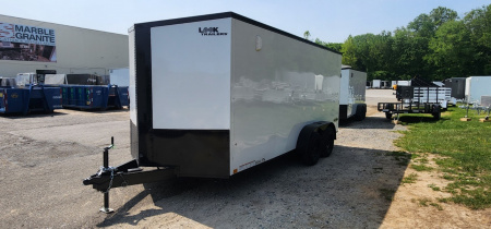 New 7 x 16 Look Element Se V-Nose Cargo Blackout Package 7k