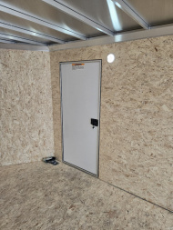 New 8.5 X 20 Xpress Aluminum Enclosed Car Trailer, 7k GVWR ***Silver w/Ramp Door, Spare Tire & Inside Spare Mount