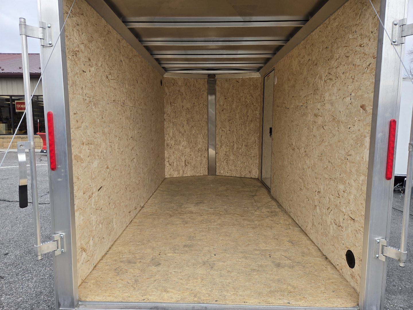 New 6 x 12 Xpress XLT Pro All-Aluminum Cargo / Enclosed Trailer, 3k GVWR ***Charcoal Gray w/Ramp Door, 6" Extra Height, Spare Tire Assy w/Inside Mount