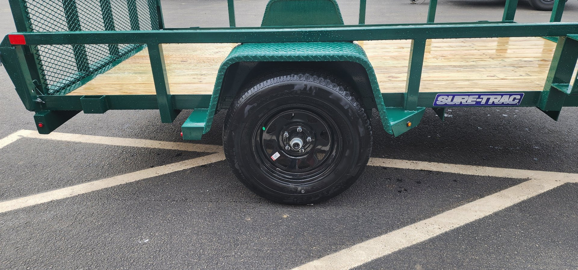 New 6 x 10 Sure-Trac Tube Top Utility Trailer 3k**GREEN“2025 Philadelphia Eagles Edition”