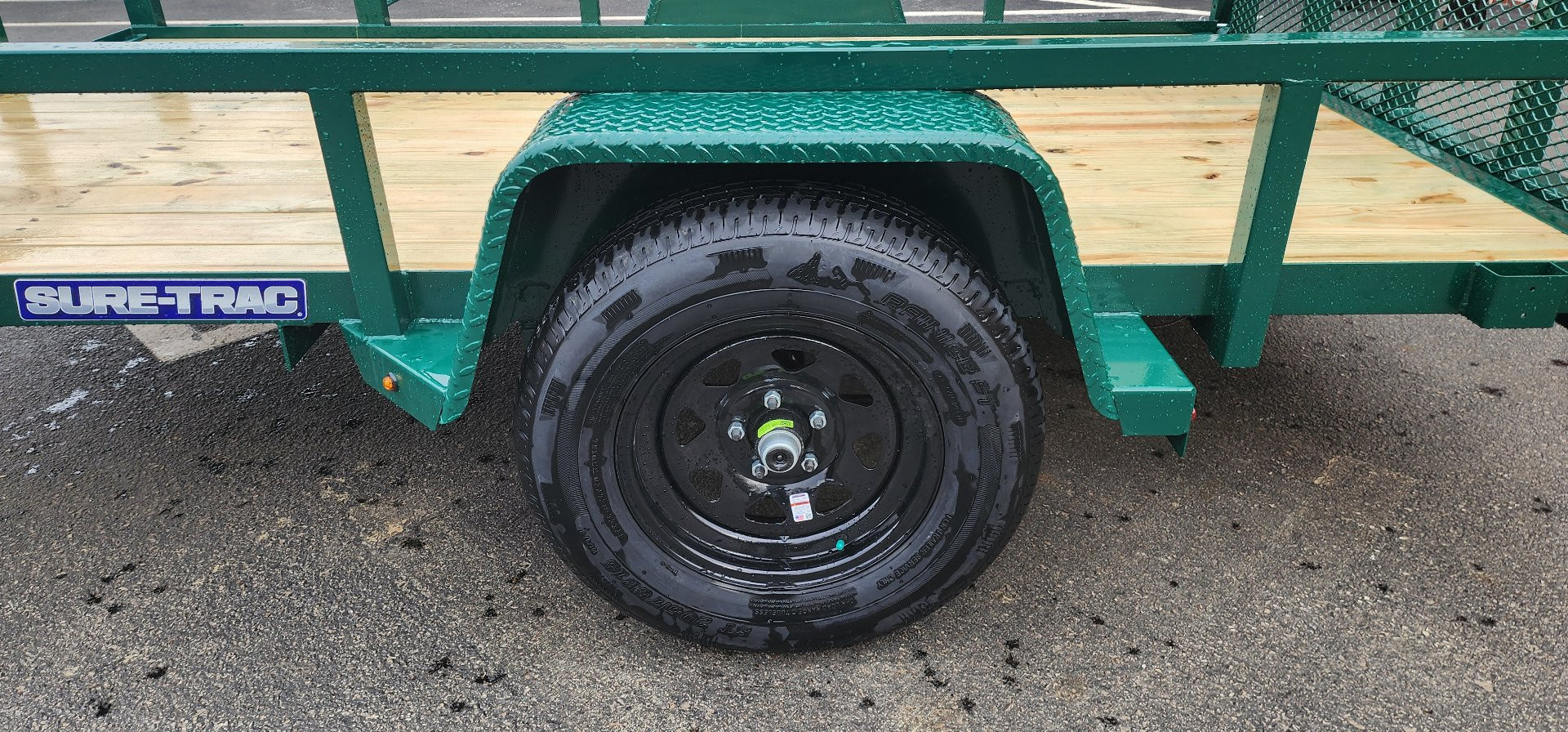 New 6 x 10 Sure-Trac Tube Top Utility Trailer 3k**GREEN“2025 Philadelphia Eagles Edition”