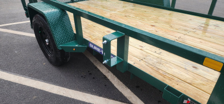 New 6 x 10 Sure-Trac Tube Top Utility Trailer 3k**GREEN“2025 Philadelphia Eagles Edition”