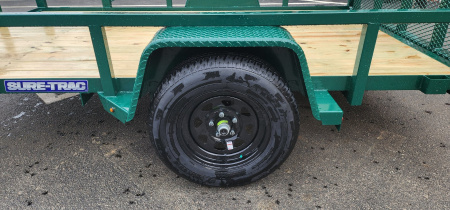 New 6 x 10 Sure-Trac Tube Top Utility Trailer 3k**GREEN“2025 Philadelphia Eagles Edition”