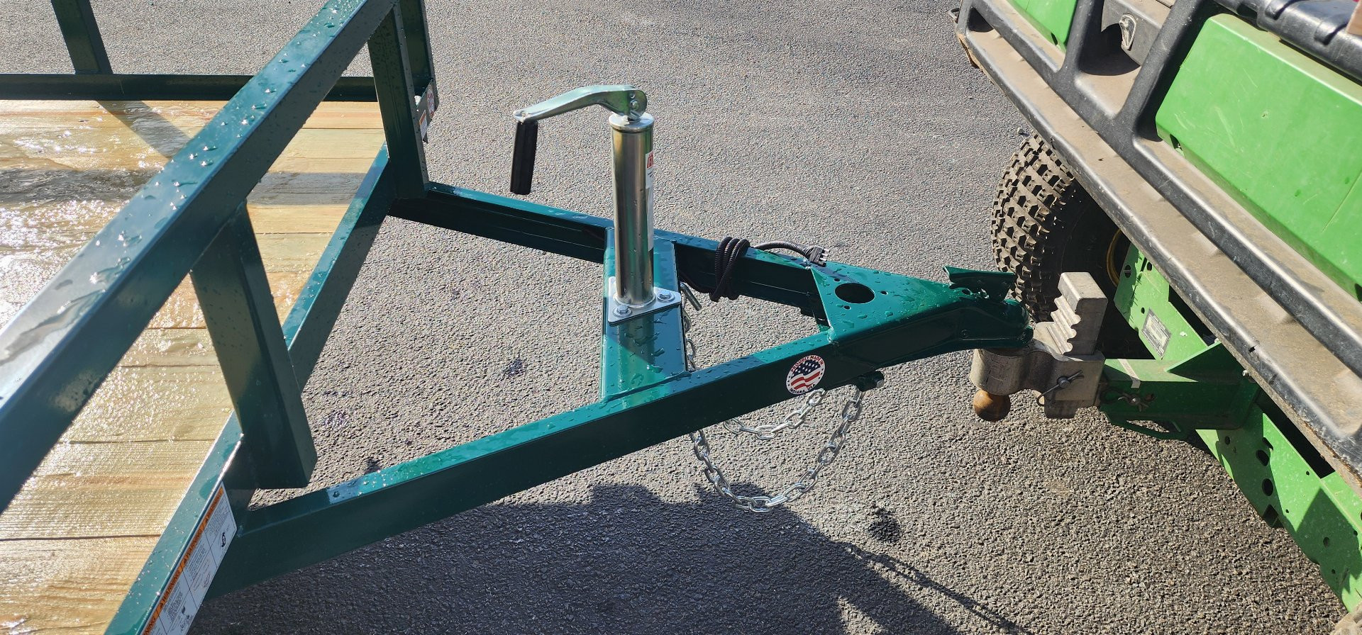 New 5 x 10 Sure-Trac Tube Top Utility Trailer 3k**GREEN“2025 Philadelphia Eagles Edition”