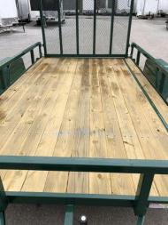 New 7 x 12 Sure-Trac Tube Top Utility Trailer 3k**GREEN“2025 Philadelphia Eagles Edition”