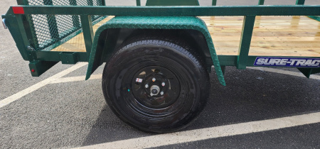 New 5 x 8 Sure-Trac Tube Top Utility Trailer 3k ***GREEN“2025 Philadelphia Eagles Edition”