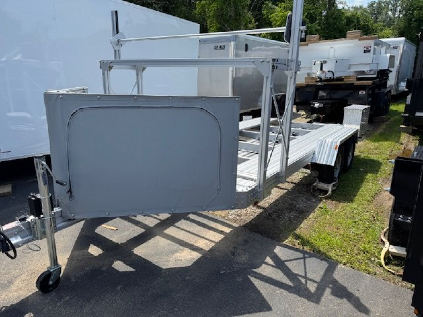 New 8'6" x 20' 11" CT-8055EB Trailex Car / Racing Trailer 7k