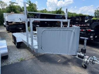 New 8'6" x 20' 11" CT-8055EB Trailex Car / Racing Trailer 7k