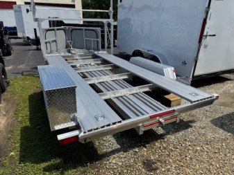 New 8'6" x 20' 11" CT-8055EB Trailex Car / Racing Trailer 7k
