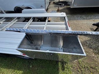 New 8'6" x 20' 11" CT-8055EB Trailex Car / Racing Trailer 7k