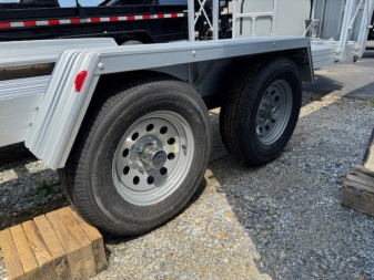 New 8'6" x 20' 11" CT-8055EB Trailex Car / Racing Trailer 7k