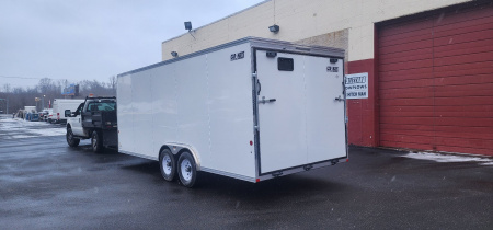 New 8 x 20 Car-Mate Custom Landscaper 10k / Enclosed Car Trailer