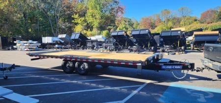 New 8.5 x 22 Sure-Trac HD Power-Tilt Deck Over Equipment Trailer 15K