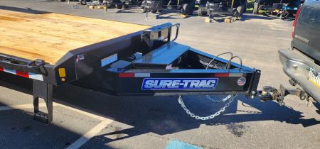 New 8.5 x 22 Sure-Trac HD Power-Tilt Deck Over Equipment Trailer 15K