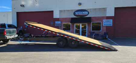 New 8.5 x 22 Sure-Trac HD Power-Tilt Deck Over Equipment Trailer 15K