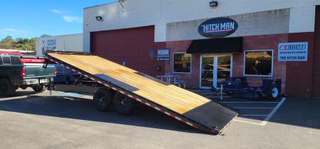 New 8.5 x 22 Sure-Trac HD Power-Tilt Deck Over Equipment Trailer 15K
