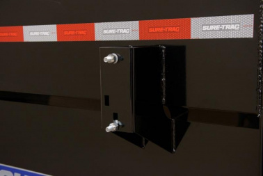 New 7 x 14 Sure-Trac Low-Pro Telescopic Dump Trailer 4ft High Sides 14k