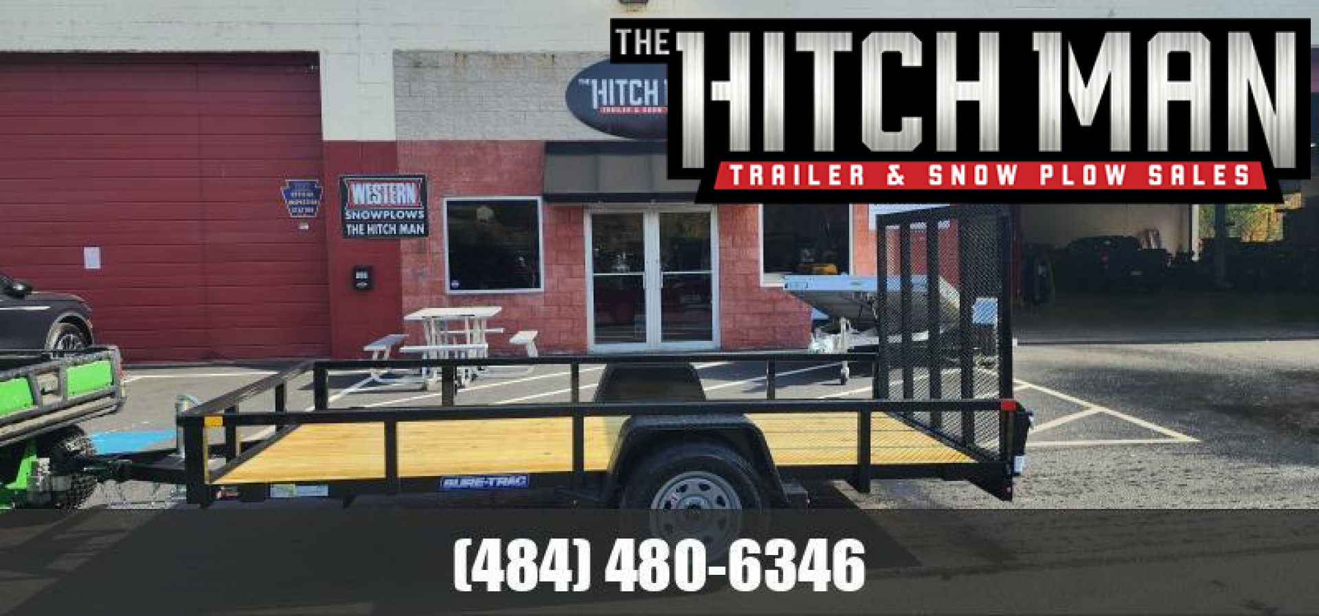 New 6 x 12 Sure-Trac Tube Top Utility Trailer  3k