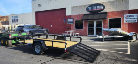 New 6 x 12 Sure-Trac Tube Top Utility Trailer  3k