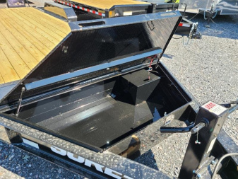 New 7 X 22 (19+3) Sure-Trac Pro Series I-Beam HD Implement Trailer, 17.6k GVWR **Loaded w/Standard Features