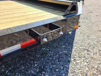 New 7 X 22 (19+3) Sure-Trac Pro Series I-Beam HD Implement Trailer, 17.6k GVWR **Loaded w/Standard Features