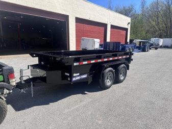 New 5 x 10 Sure-Trac Low-Pro Homeowner Dump Trailer 7k