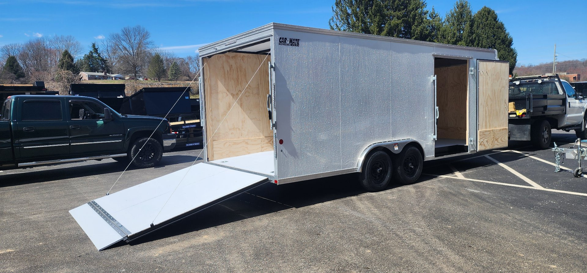 New 8 x 20 Car-Mate Custom Enclosed Landscaper 10k / Enclosed Car Trailer