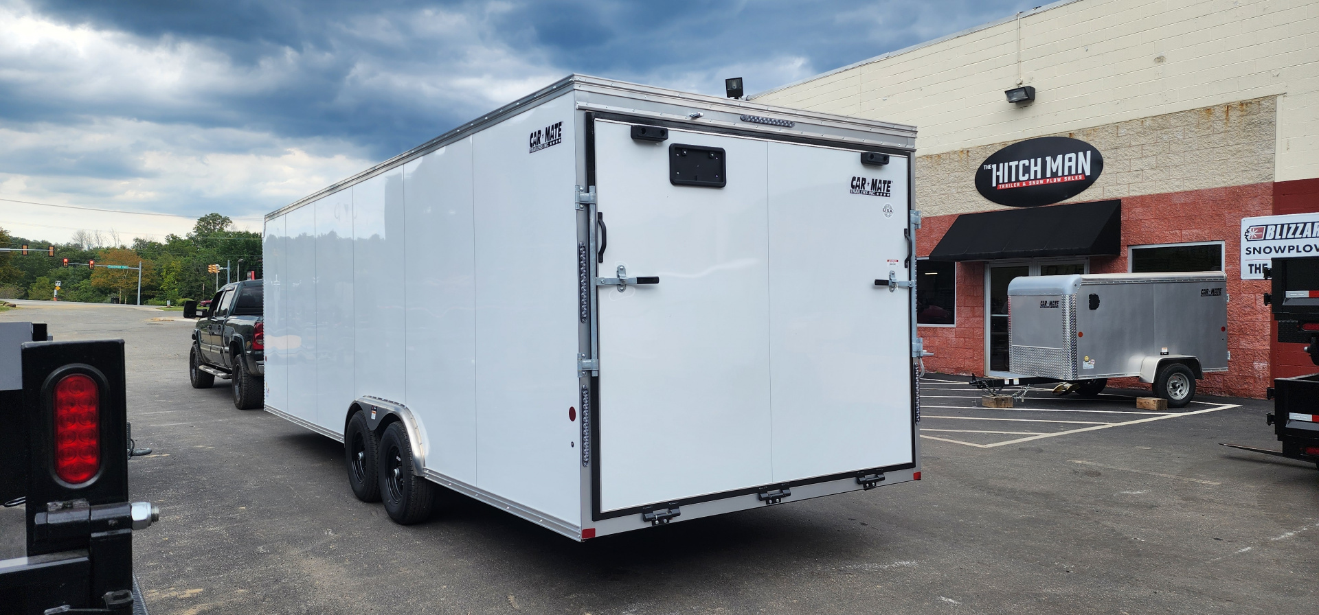 New 8 x 24 Car-Mate Custom Landscaper 10k / Enclosed Car Trailer