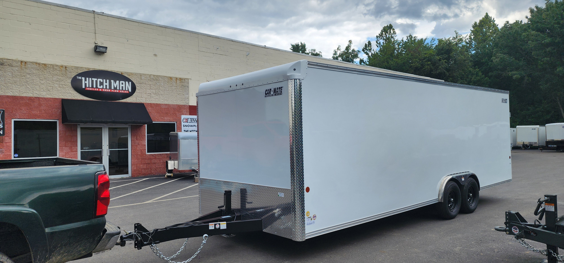 New 8 x 24 Car-Mate Custom Landscaper 10k / Enclosed Car Trailer
