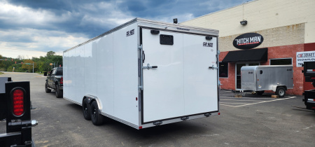 New 8 x 24 Car-Mate Custom Landscaper 10k / Enclosed Car Trailer