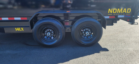 New 7 x 14 Big Tex Low Pro  14LX Scissor Dump Trailer 14k