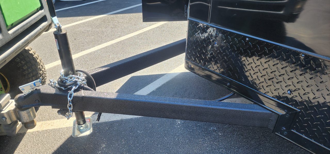 New 6 x 12 LOOK ST DLX Cargo Trailer Blackout Package 3k
