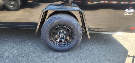 New 6 x 12 LOOK ST DLX Cargo Trailer Blackout Package 3k