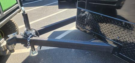 New 6 x 12 LOOK ST DLX Cargo Trailer Blackout Package 3k