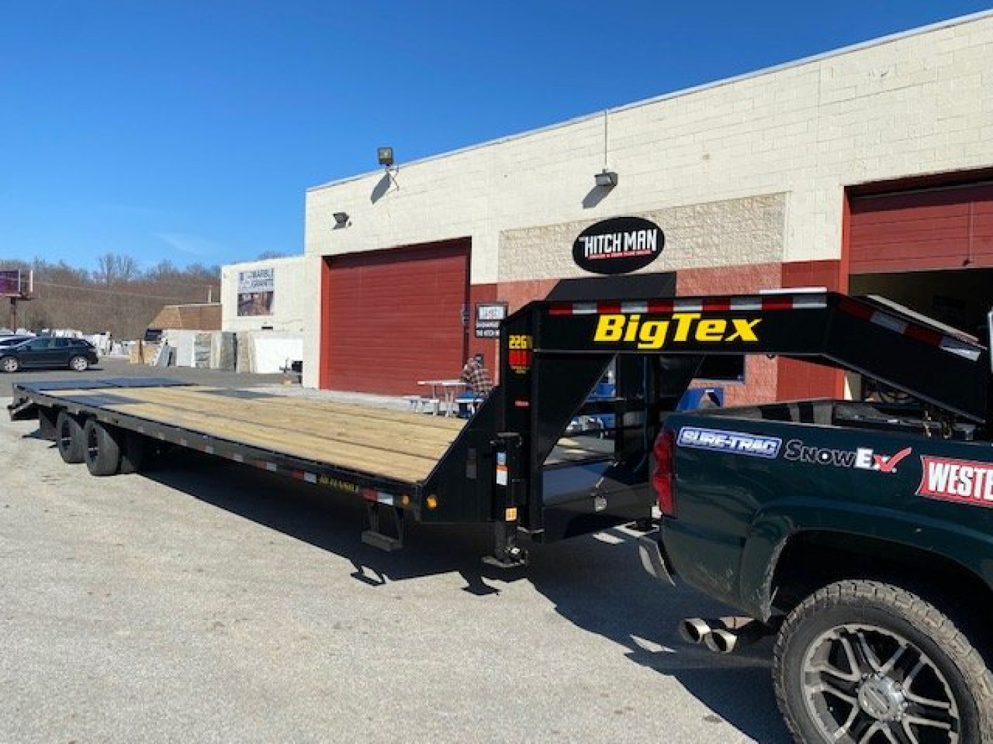 New 8.5 x 40 (35+5) 22GN Big Tex Deckover Equipment Trailer w/ Mega Ramps & Spare tire** 23.9k