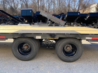 New 8.5 x 40 (35+5) 22GN Big Tex Deckover Equipment Trailer w/ Mega Ramps & Spare tire** 23.9k