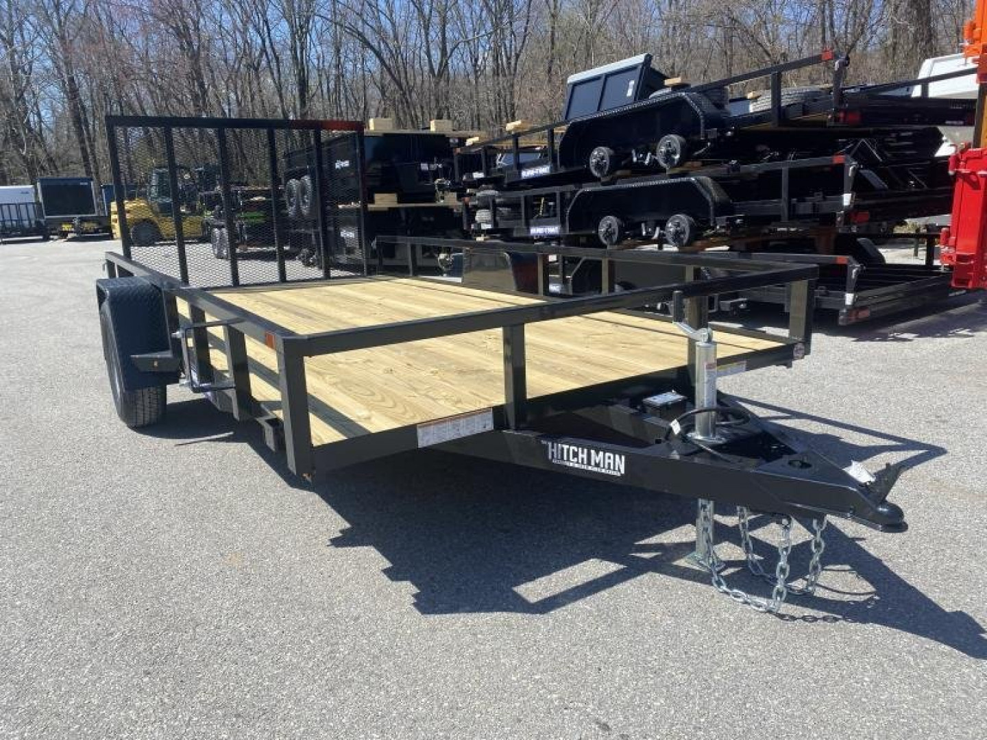 New 7 x 14 Sure-Trac Tube Top Utility Trailer 5k*** Brakes
