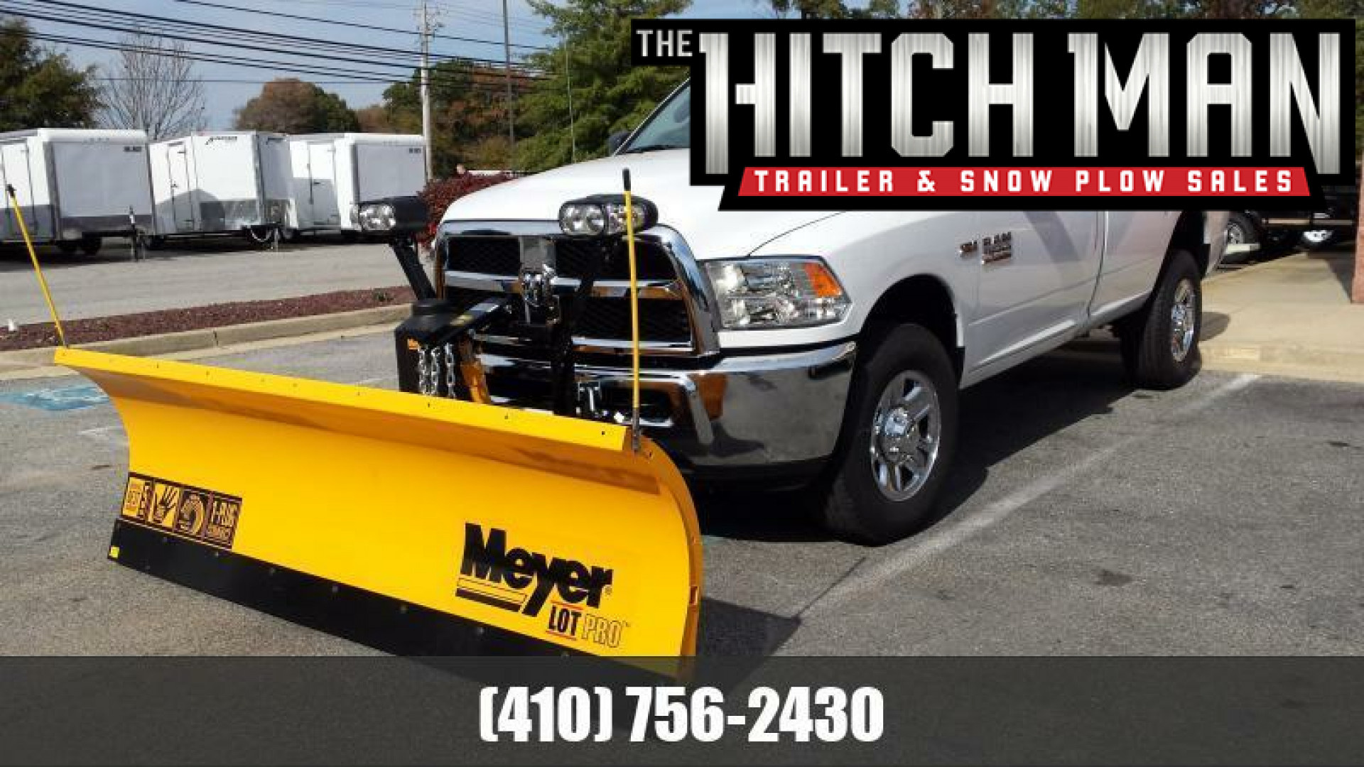 New Meyer 8.0' Lot Pro HD Straight Blade  ***Standard Operating System, LED Lights, & Handheld Controller