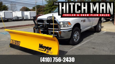 New Meyer 8.0' Lot Pro HD Straight Blade  ***Standard Operating System, LED Lights, & Handheld Controller