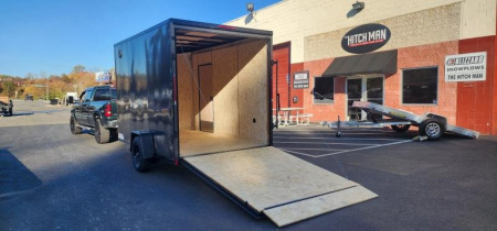 New 7 x 12 Look Element Se V-Nose Cargo 5k **With Brakes** 7' interior height