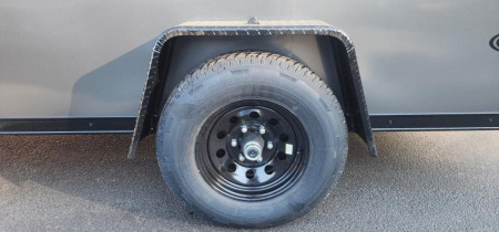 New 7 x 12 Look Element Se V-Nose Cargo 5k **With Brakes** 7' interior height