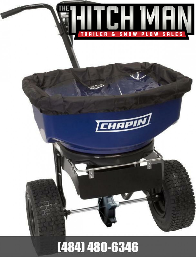 New SPREADER, WALK BEHIND 80LB W/COVER