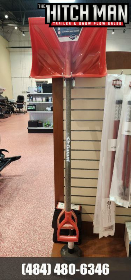 New SHOVEL, 18" POLY GARANT RED
