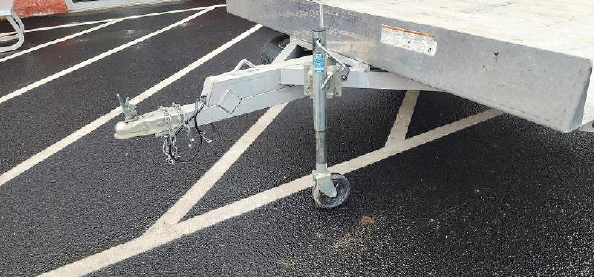 Used 2014 90" X 111" Aluma A888 ATV Trailer 2.2K with Spare