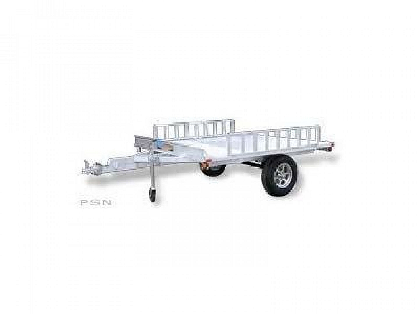 Used 2014 90" X 111" Aluma A888 ATV Trailer 2.2K with Spare